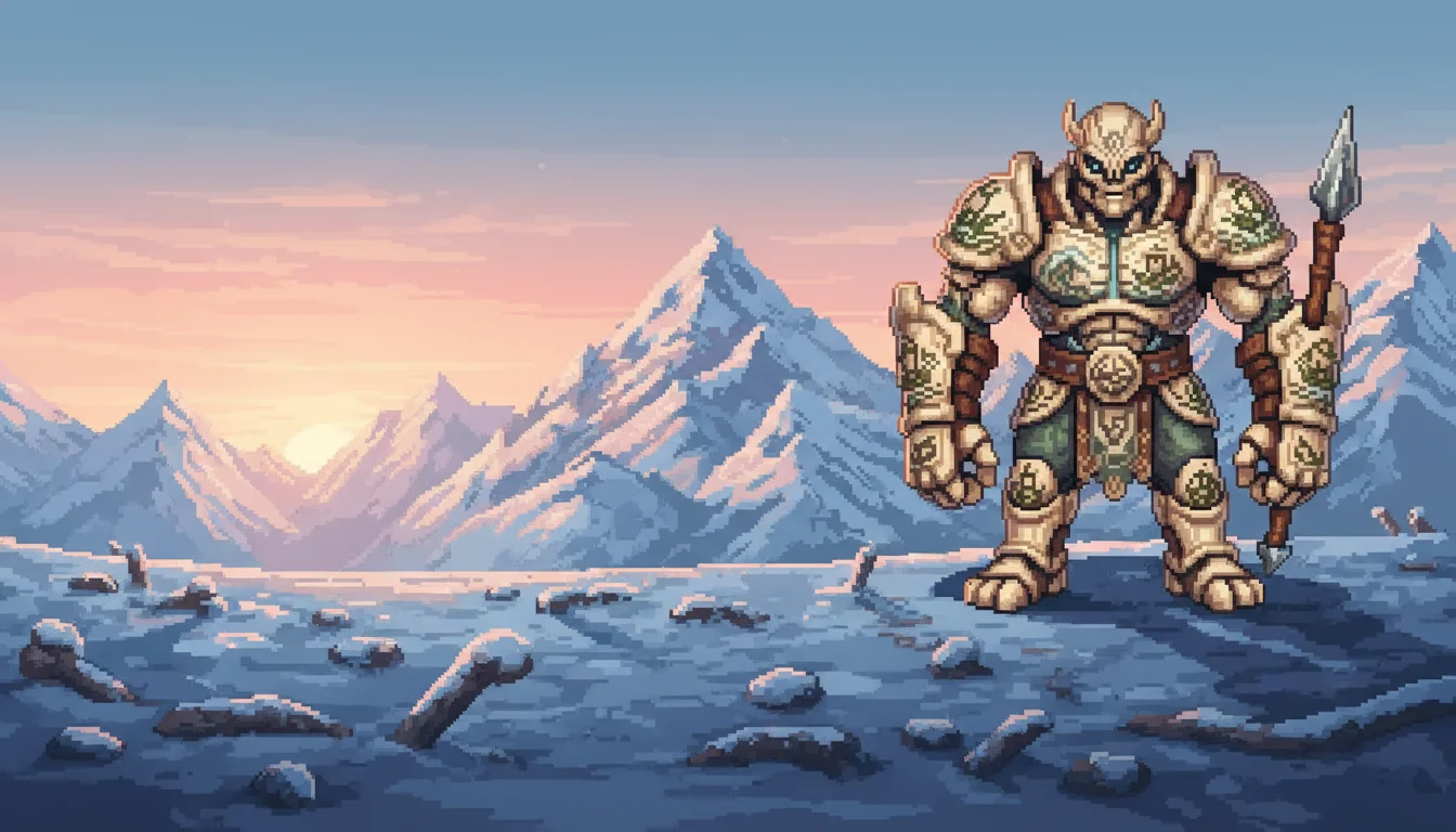 Ivory Colossus at dawn