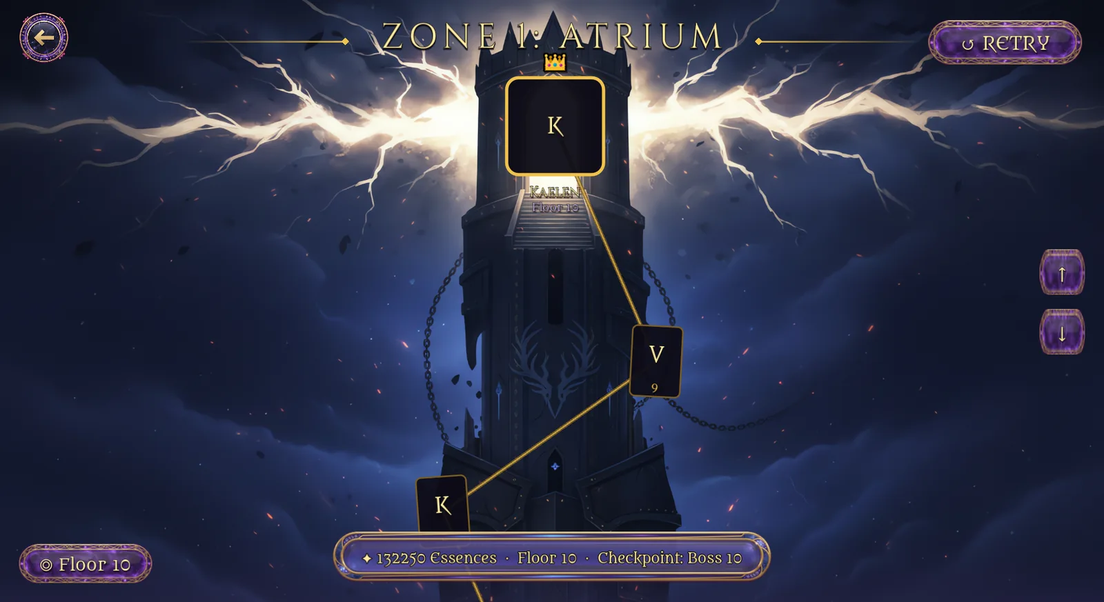 Tower map